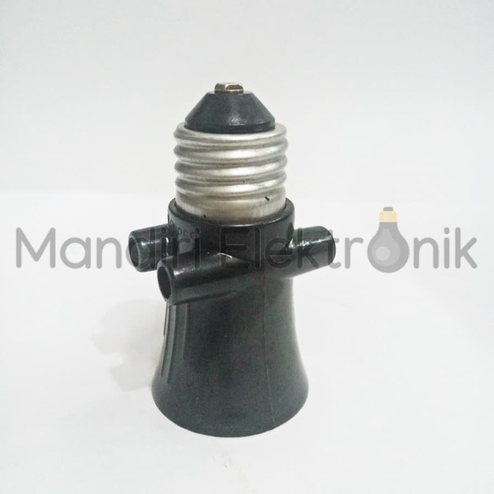 Fitting lampu kombinasi Broco 2 colokan Cabang