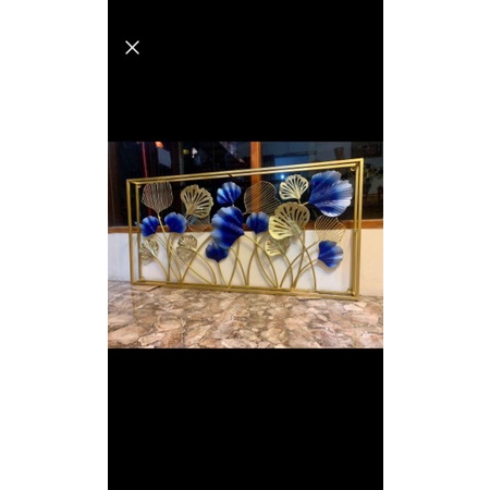 Jual hiasan dinding kuningan bisa reques warna dan ukuran | Shopee