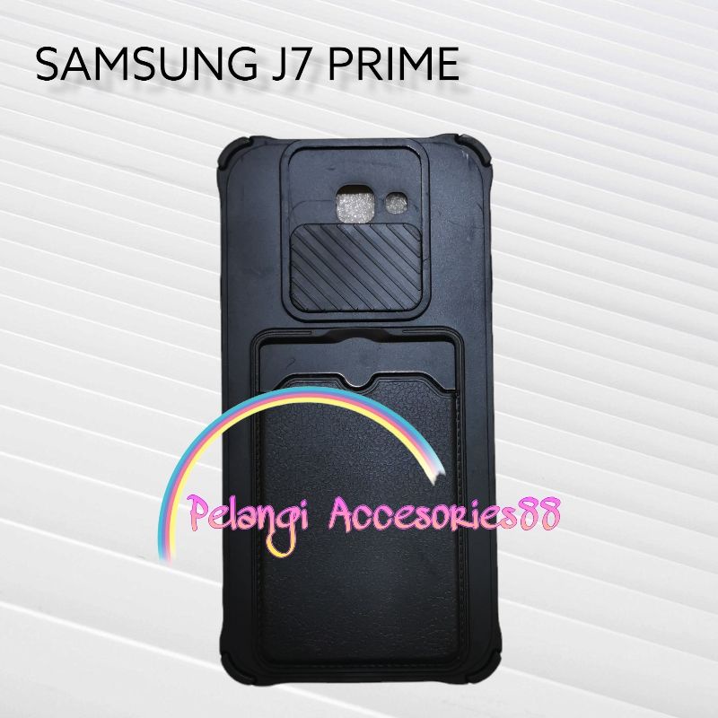 CASE SAMSUNG J7 PRIME SOFTCASE SLEDING WARNA WARNI