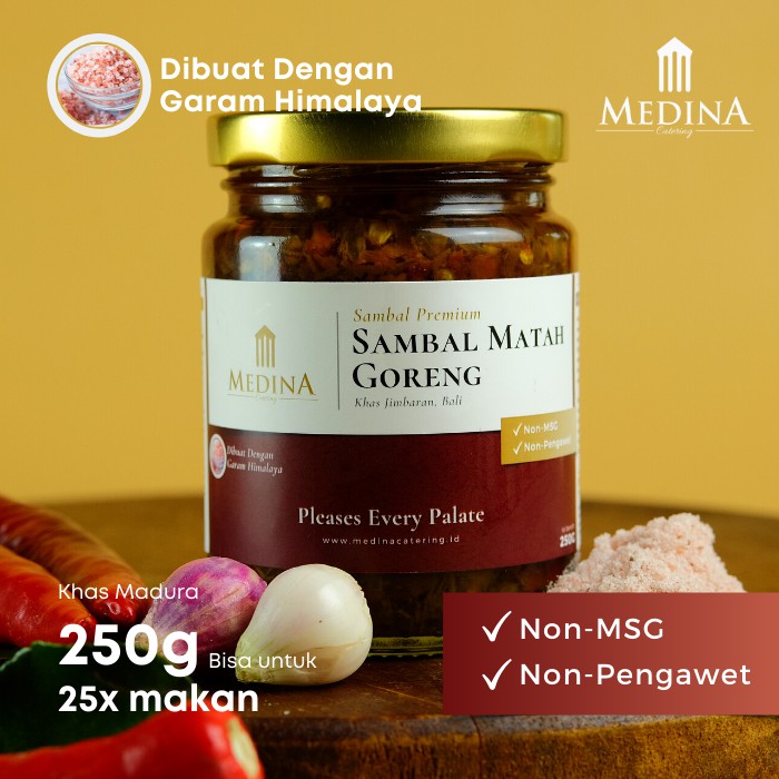 

Sambal Matah Goreng Khas Jimbaran Bali (250gr) - Medina Catering