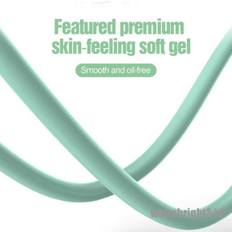 &lt; White3 &gt; Kabel Data / Charger USB 5A Fast Charging Bahan Silikon Panjang 1.2m / 1.8m