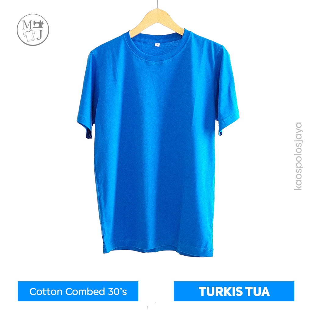 Kaos polos Turkish Tua / Kaos Polos 100% cotton combed 30s / Kaos polos murah