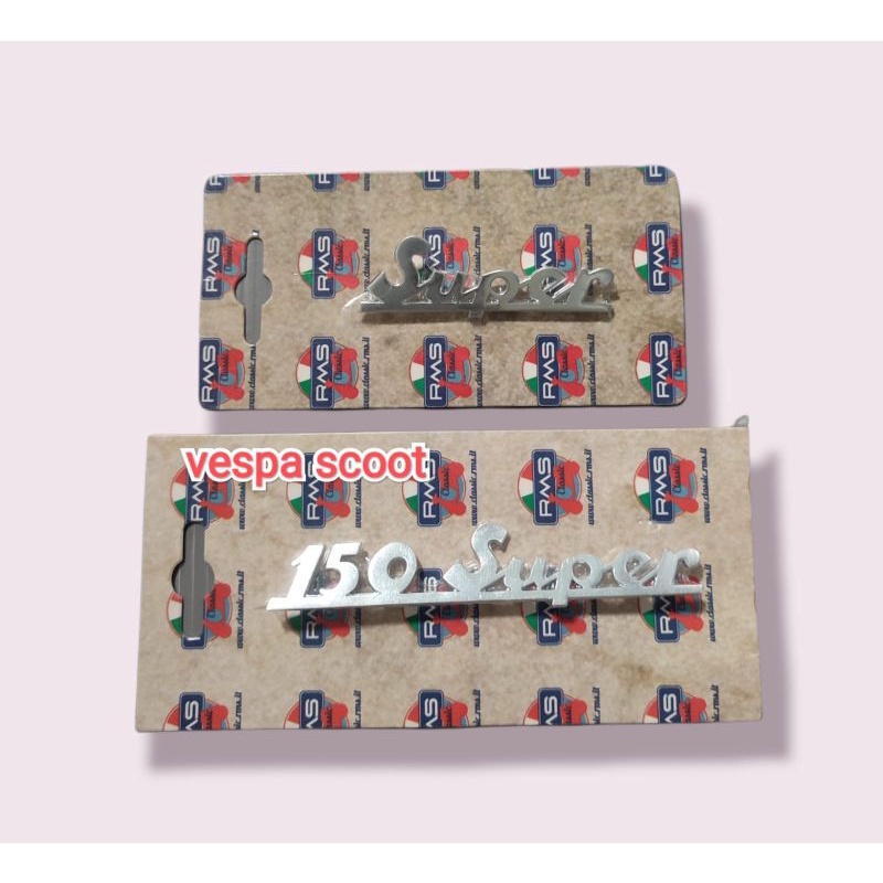 emblem vespa 150 super original