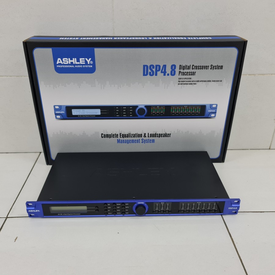 Speaker Management Ashley DSP 4.8 DSP4.8 DSP-4.8 Original