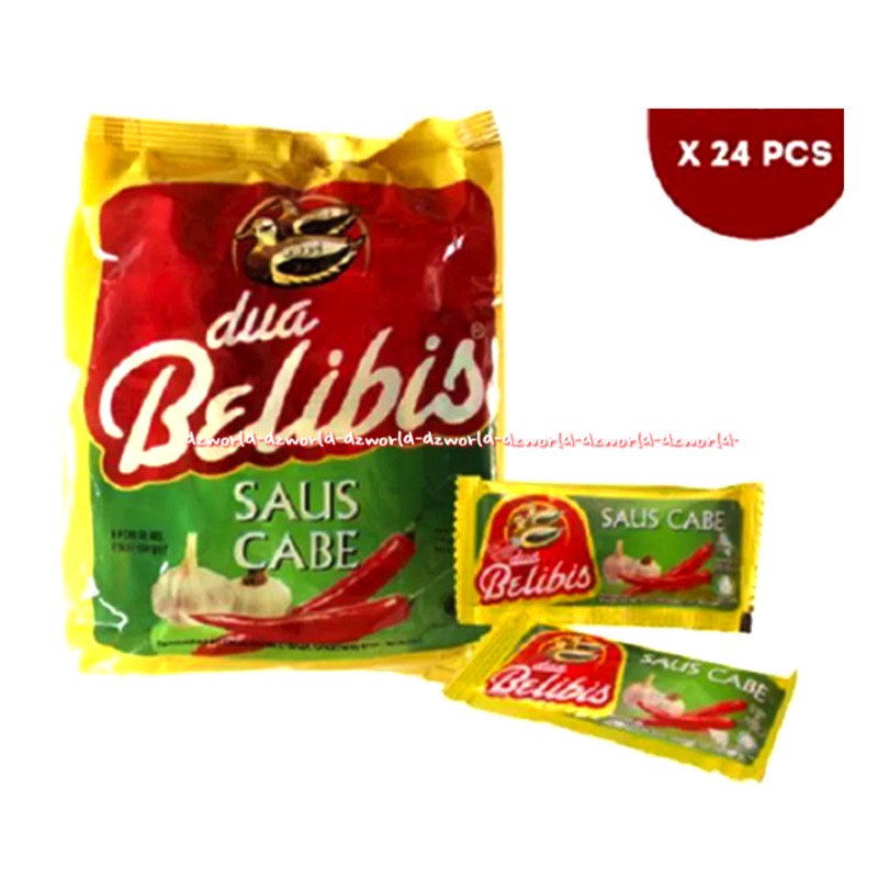 

Dua Belibis Saus Cabe Sambal Kemasan Sachet 2belibis Saos Sambel Chilli Sauce 24sachet 2 Belibis Saset Sasetan