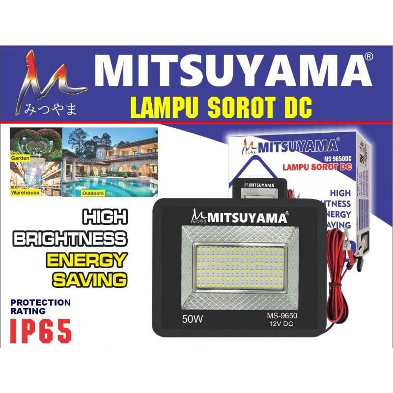 Lampu Sorot DC Lampu Sorot LED Lampu Tembak Lampu Pancar 50 Watt Mitsuyama