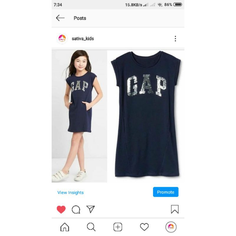 dress sequin Gap