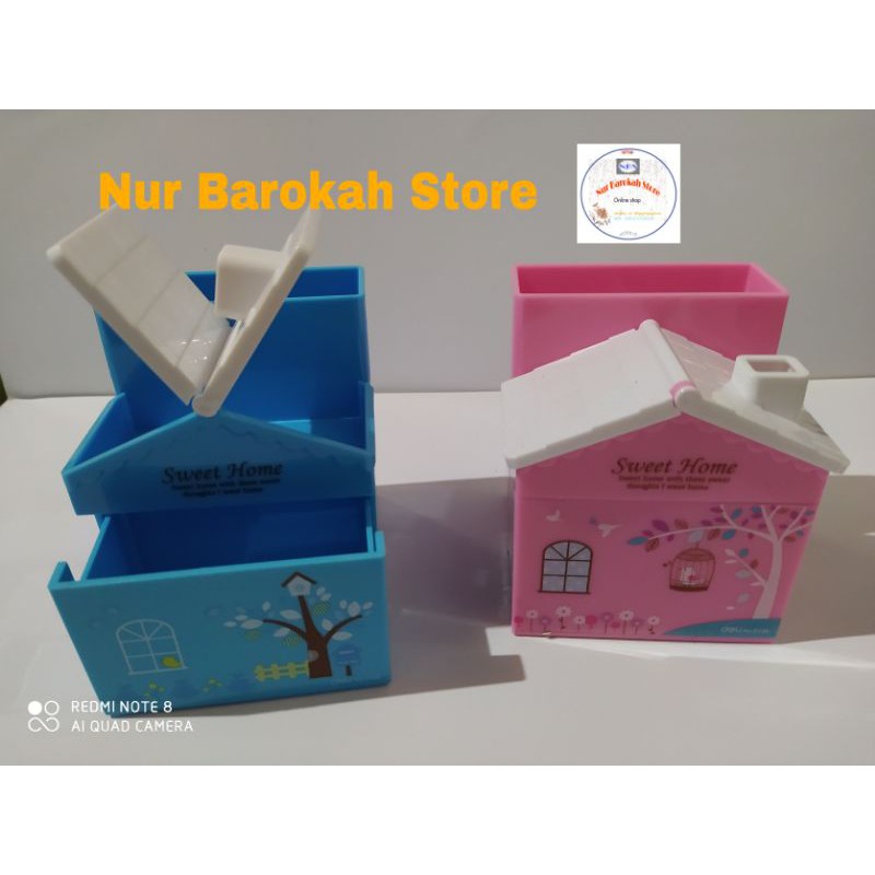 

Pen Holder / Pulpen Stand Bentuk Rumah Deli E9138