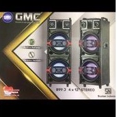 Speaker GMC 899J dual speaker dengan bluetooth+mic untuk wilayah kota cirebon