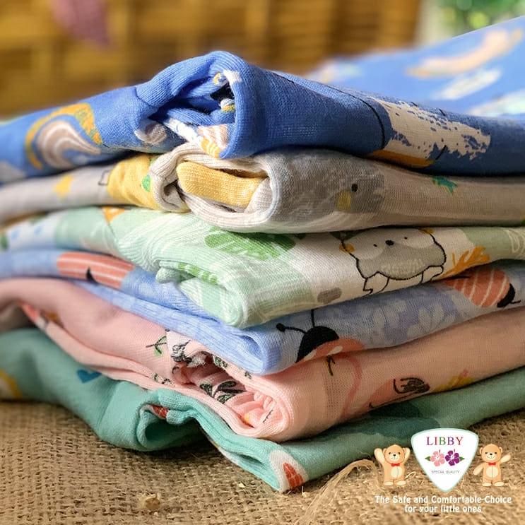 ➩ Setelan Oblong LIBBY Tipis Cotton S M L Fun Land / Sweet Land Pakaian Bayi Libby / Setelan Boy and