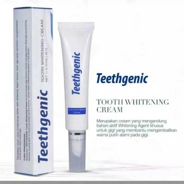 ERTO'S TEETHGENIC CREAM PEMUTIH GIGI BPOM