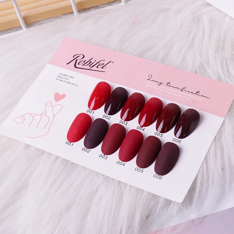 ROBIFEL Series Cherry Red Nail Polish Gel 15ml