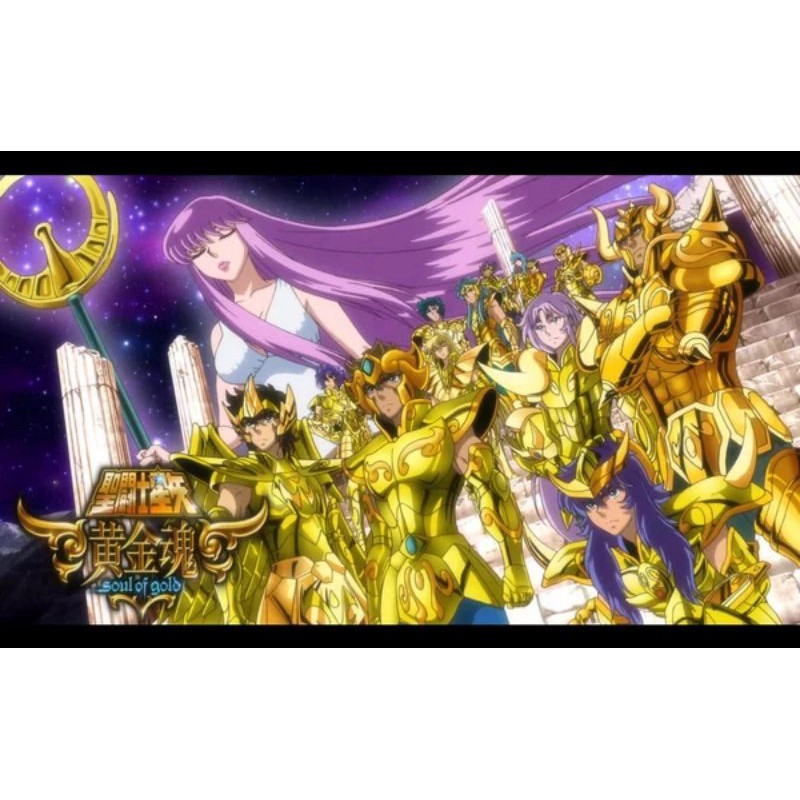 Kaset DVD SAINT SEIYA SOUL of GOLD