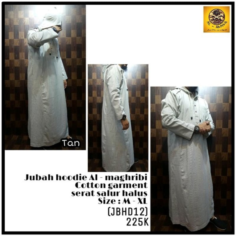 Gamis Jubah Hodie Premium Al Amwa