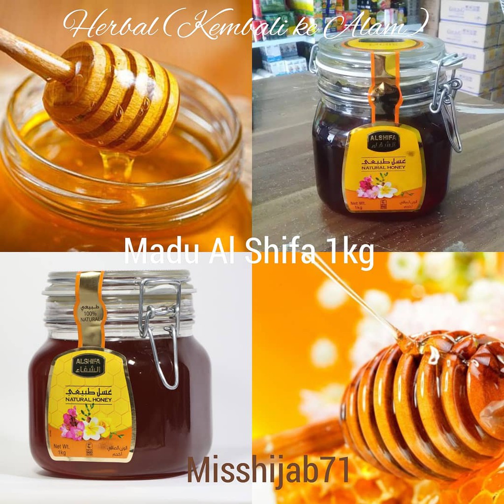 

AL SHIFA Madu Arab 1kg Original Natural Honey