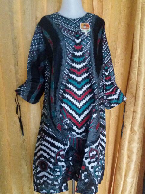 Tunic Serut Cendrawasih #2 Batik Modern Cindrawasih Baju Kerja Kantoran Seragaman Tunik Muslim