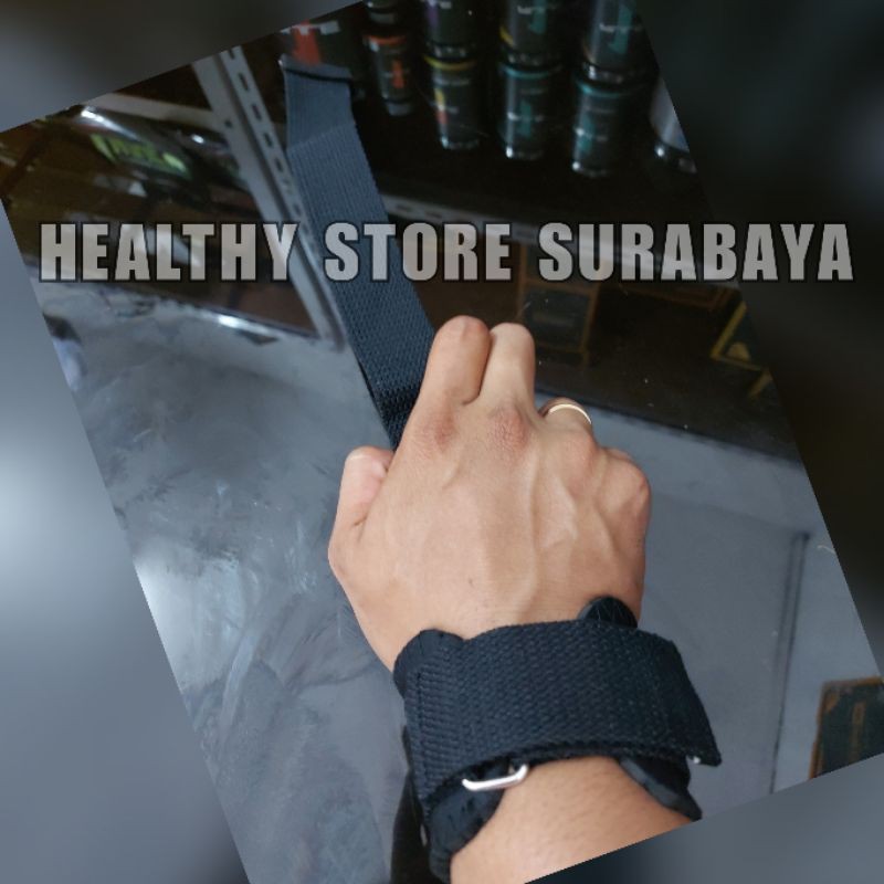 Handstrap Neugen ORIGINAL Wrist Wrap Fitness Power Strap Gym Aksesoris Olahraga Wristband Wristwrap Surabaya WPI