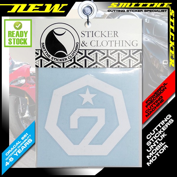 Stiker GOT7 Logo 2020 v.1 Cutting Sticker aksesoris Mobil Motor