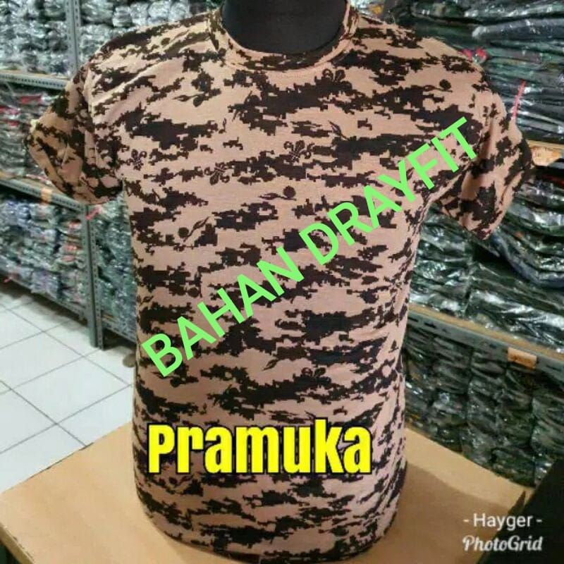 KAOS PRAMUKA DRIFIT