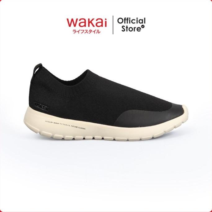 Wakai - Sepatu Wanita - Gyou - Black HEMAT Kode 114