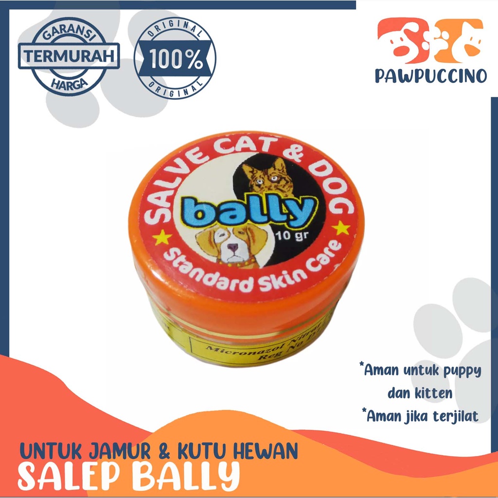 Salep Bally Obat Jamur Dan Luka Pada Kucing Dan Anjing