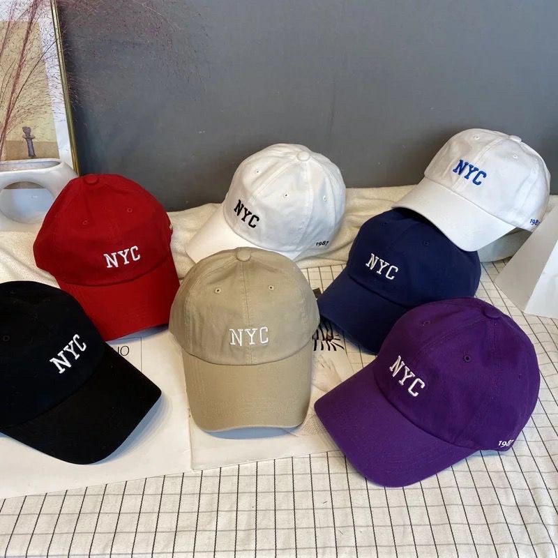 Topi  NYC Baseball Ring Besi / Topi Bordir NYC Unisex Remaja Dewasa Kualitas Disto Premium