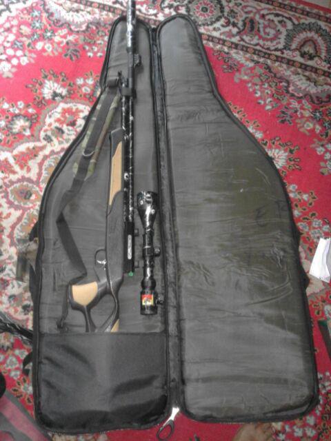 Tas Bedil Dua Ruang + Tempat Pompa