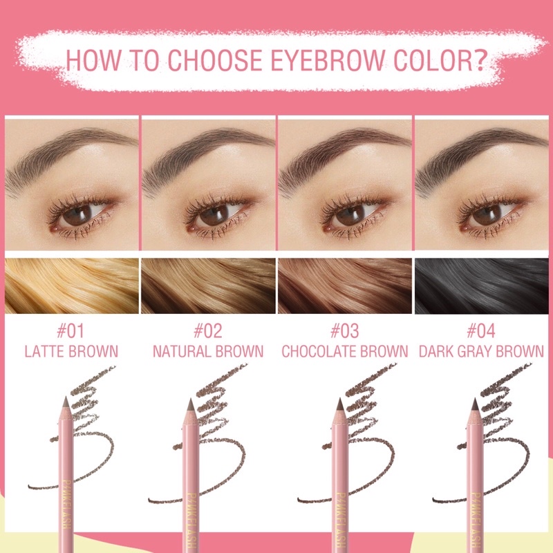 [BISA COD] PINKFLASH Waterproof Easy Eyebrow Pencil