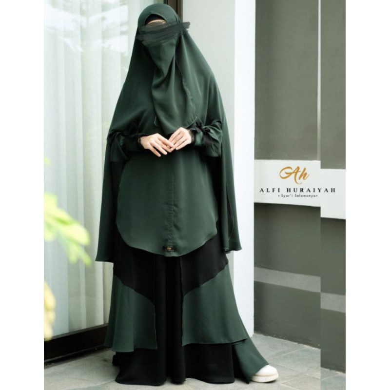 Khimar Seroja by Alfi Huraiyah