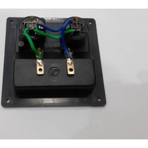 ✵ Terminal Kotak Box Speaker 2 PIN dengan kabel konektor ❁
