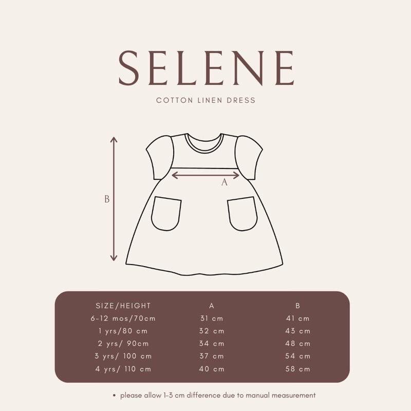 Baju Dress Anak - SELENE DRESS BELL &amp; BO