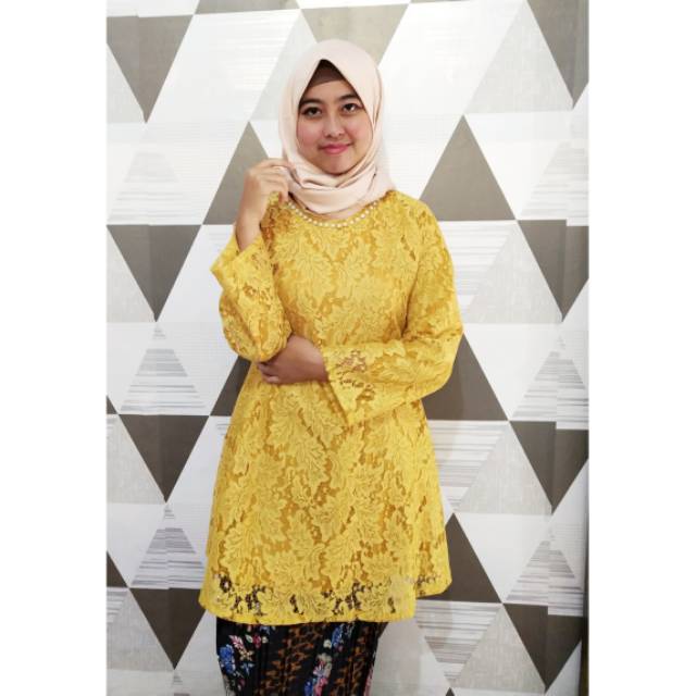 ATASAN KEBAYA TUNIK BRUKAT DEWASA