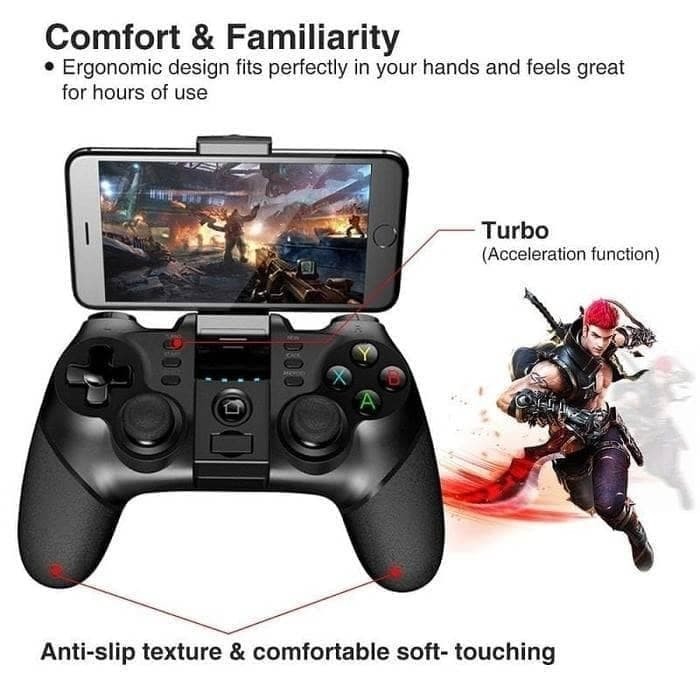 Gamepad single ipega wireless bluetooth turbo 3in1 batman for Android-smart Tv box-Pc-Vr-ios pg-9076