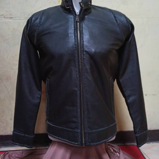 jaket kulit sulam berkualitas asli garut