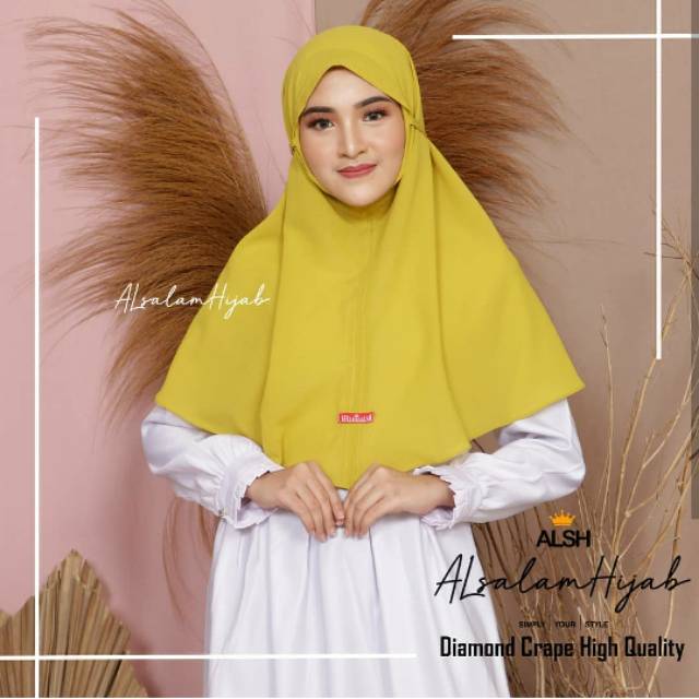 Bergo tali ori produk alsalam hijab