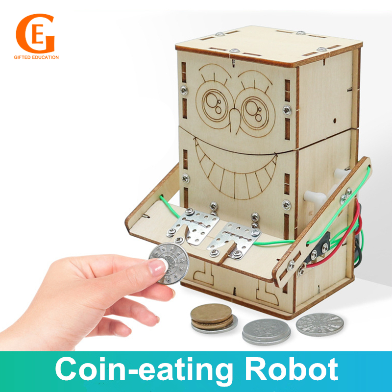 Mainan Puzzle Rakit Robot Elektrik Diy Untuk Edukasi Sains Anak