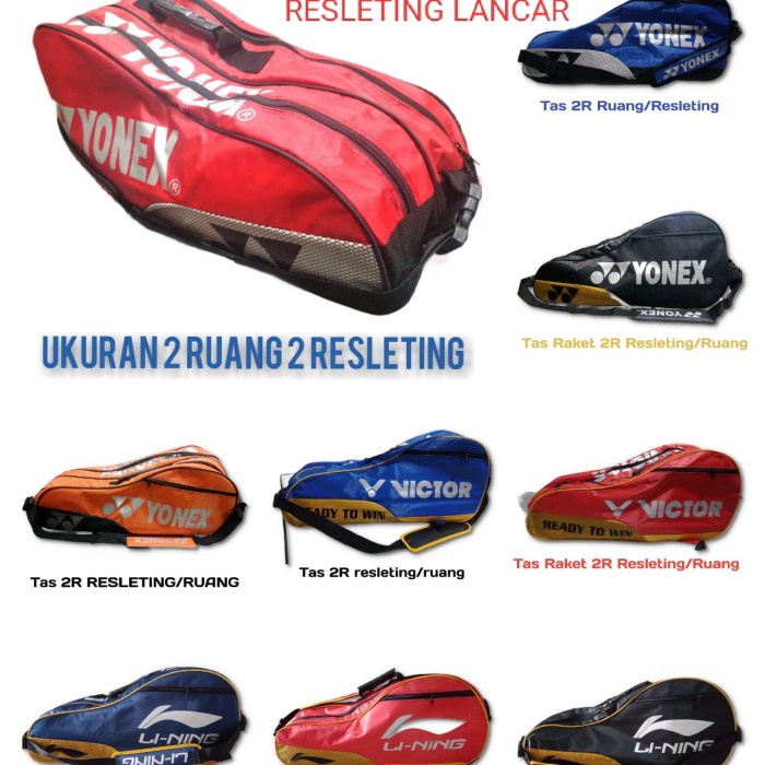 TAS BADMINTON 2 RUANG 2 RESLETING/3 RUANG 3 RESLETING