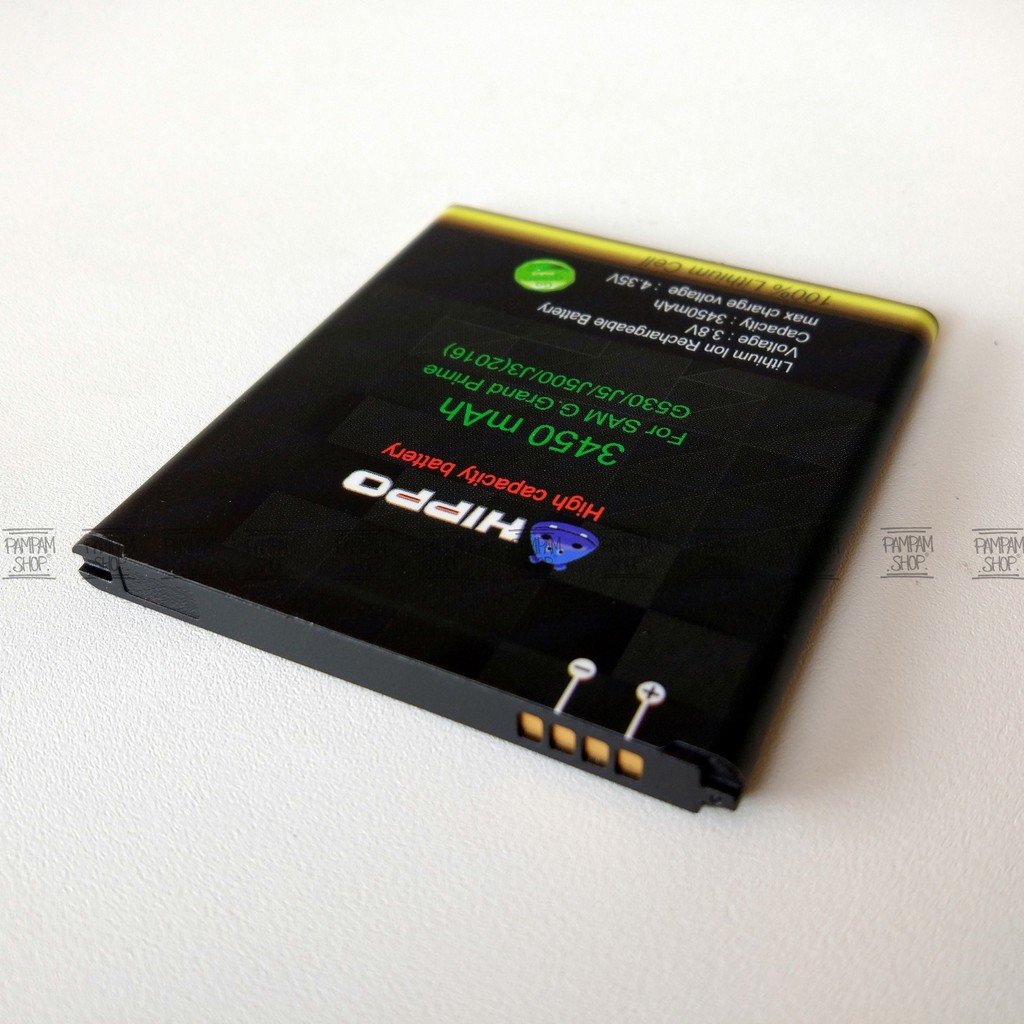 Baterai Hippo Double Power Original Samsung Galaxy Grand Prime G530 Ori Batre Batrai Hipo SM-G530