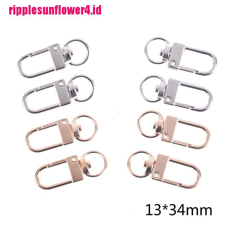 10pcs Jepit Lobster Ukuran 13x34mm Untuk Kalung / Gelang