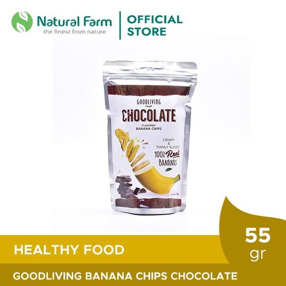 

Goodliving Banana Chips Chocolate 55 g