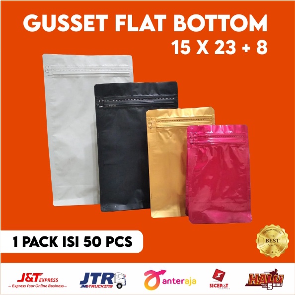 Jual Pcs Flat Bottom Kpack X Gr Kg Kemasan Kopi