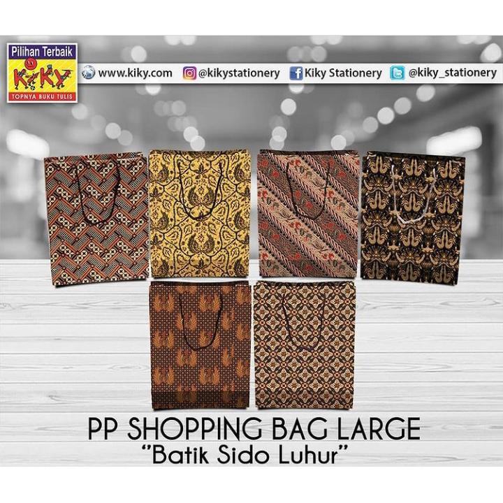

Paper Bag / Tas Kado Batik Fancy