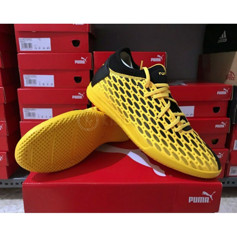 Sepatu Futsal Puma Future 5.4 IT Yellow Original