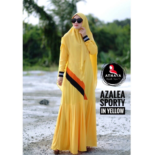 dress sporty azalea original by athaya hijab syar i