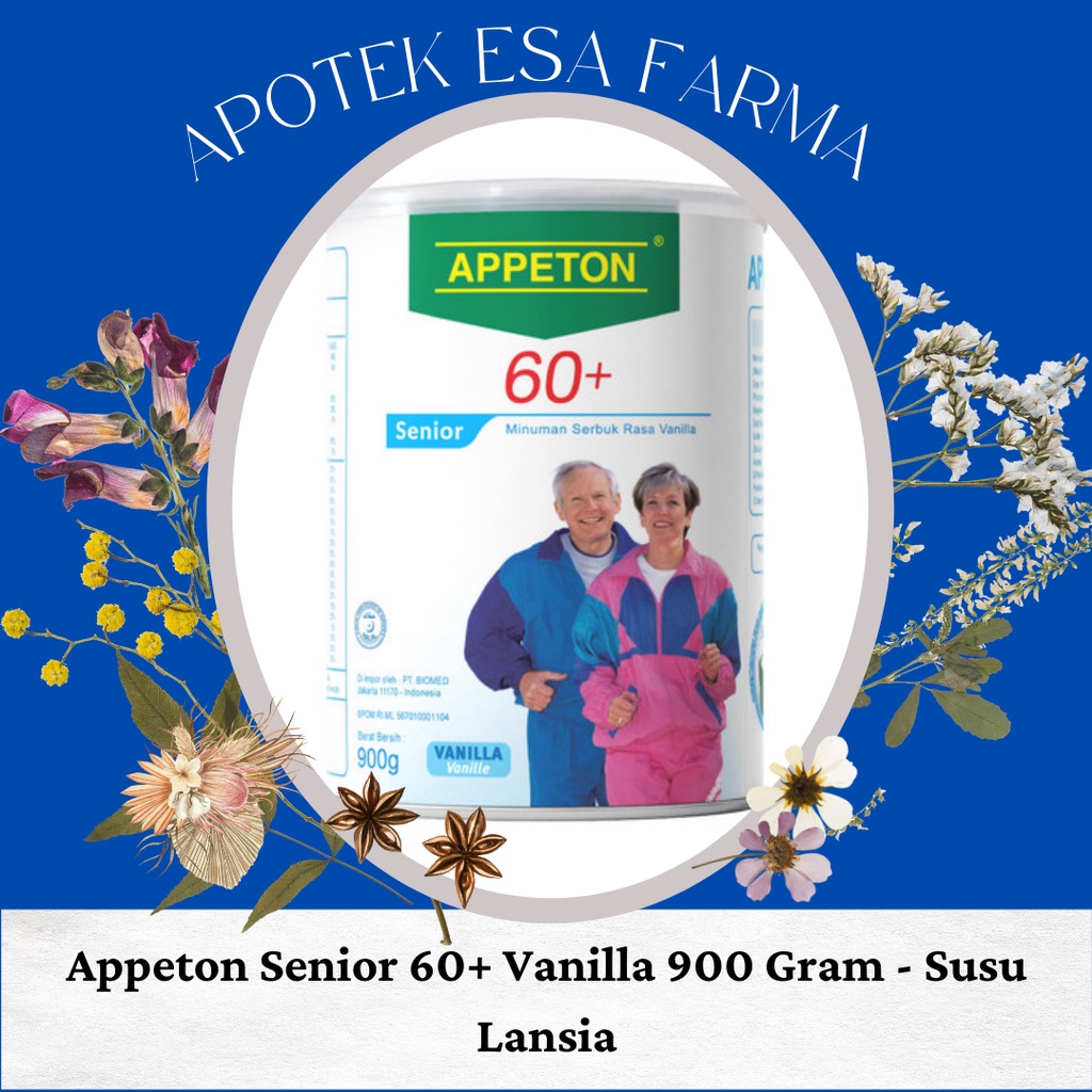 

Appeton Senior 60+ Vanilla 900 Gram - Susu Lansia