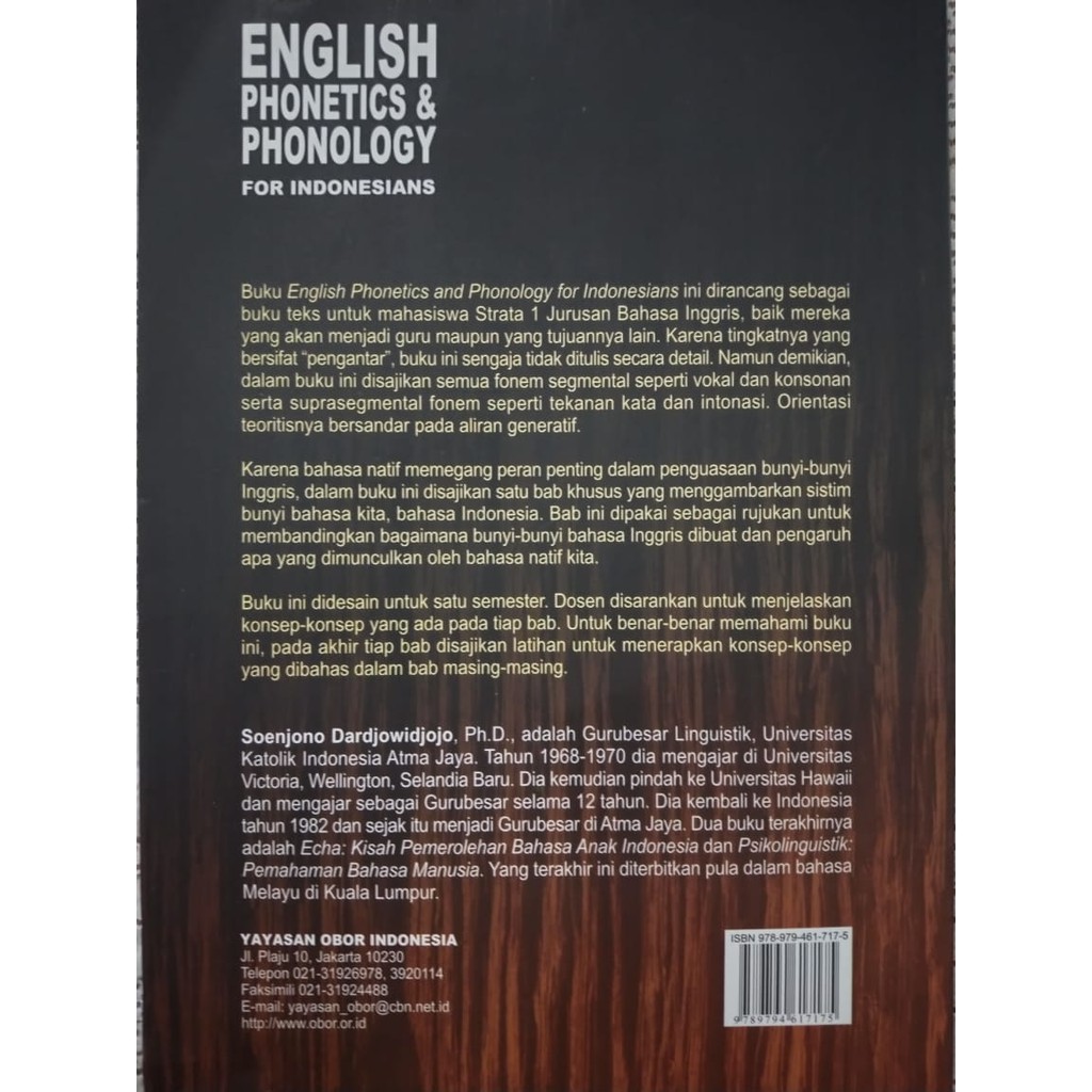 English Phonetics Phonology For Indonesians Shopee Indonesia