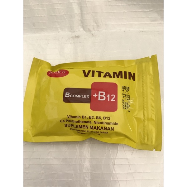 Vitamin B Complex Samco Sak *