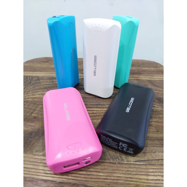 POWERBANK WELLCOMM 4000 mAh ORIGINAL