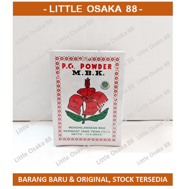 Bedak MBK Powder Biasa (Putih) 13.6 gr