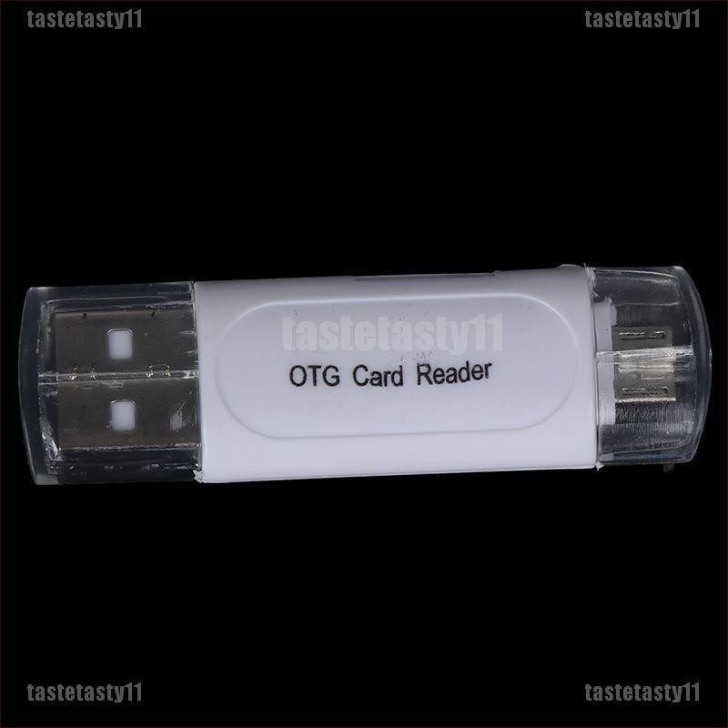 Adapter card reader otg usb 2.0 Multifungsi Untuk Handphone